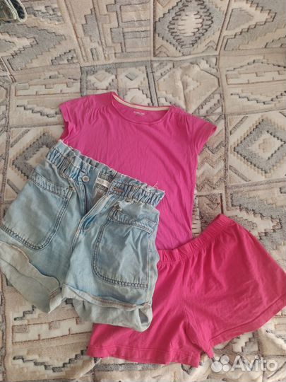 Вещи пакетом на девочку 146-152