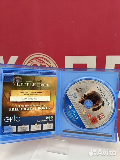 Диск для PS4 The Dark Pictures - Little Hope