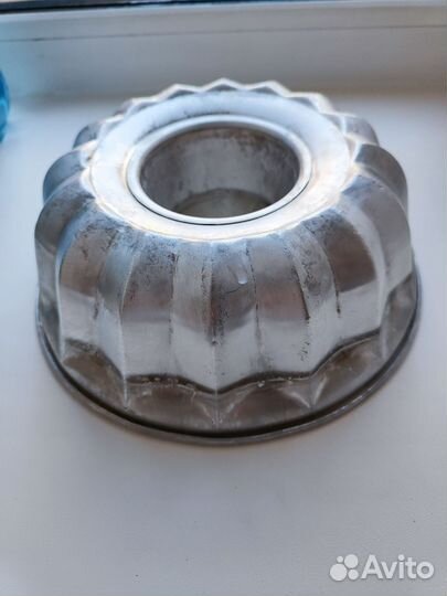 На доставке форма для выпечки, кексница СССР