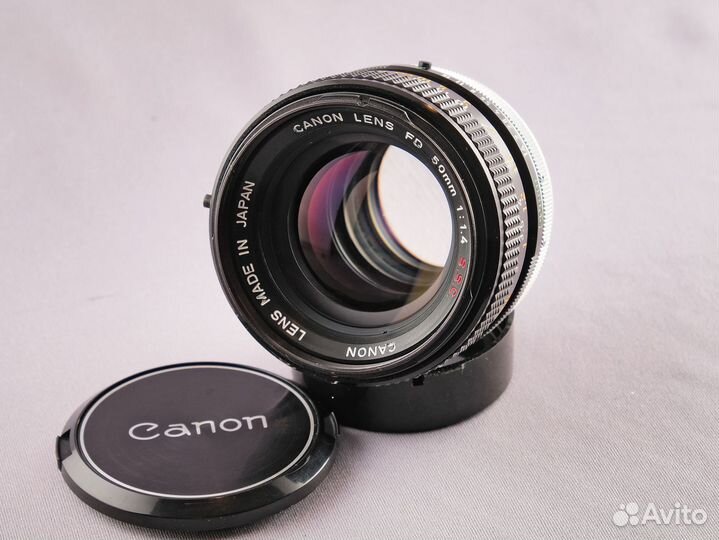 Объектив Canon FD 50 mm. f/1.4 S.S.C
