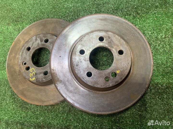 Диски тормазные на мерседес передние w639