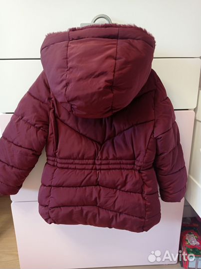 Куртка зимняя для девочки Zara, 116 см