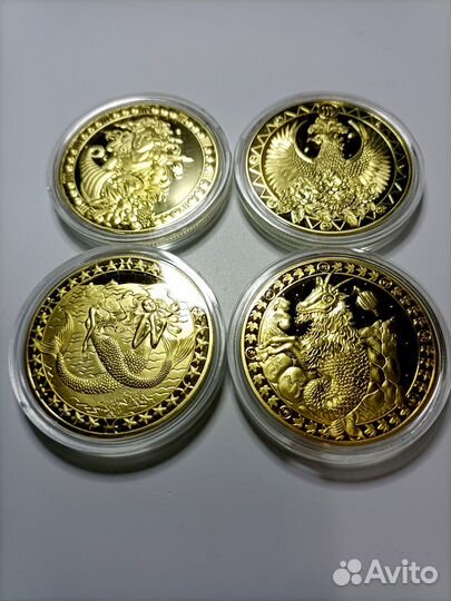 Монеты с изображением знаков зодиака