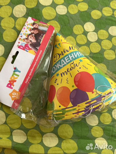 Набор праздничных колпачков