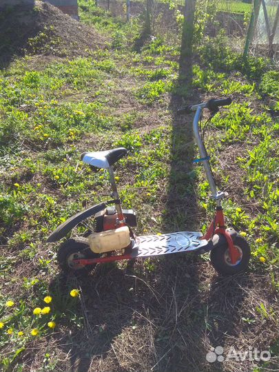 Бензиновый самокат