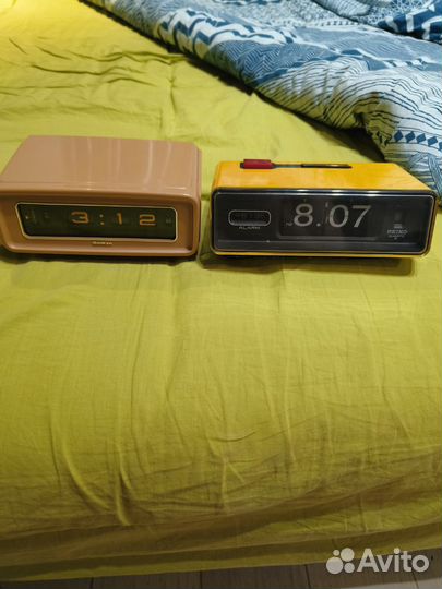 Часы flip clock National, Seiko,Sankyo