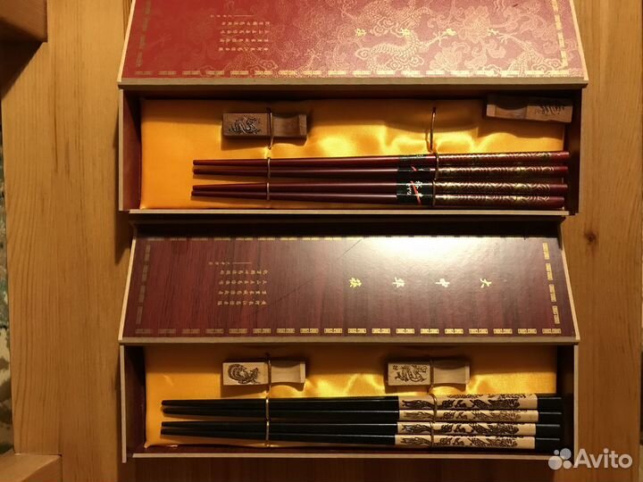 Набор китайских палочек в подарочной упаковке