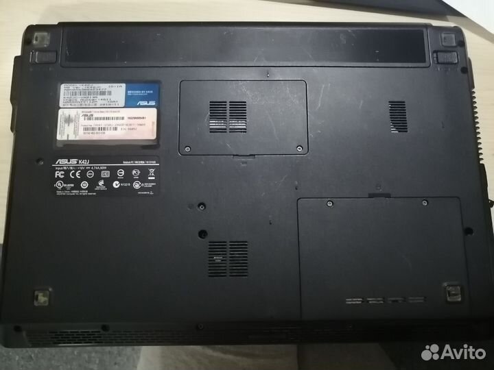 Ноутбук Asus k42jc рабочий