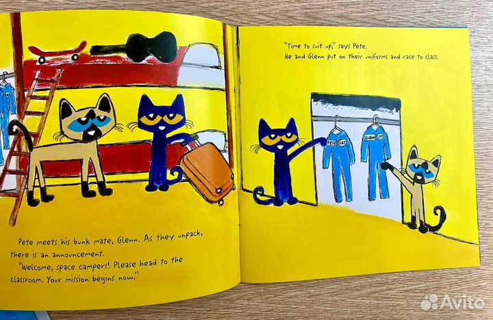 Pete the Cat /Книги на английском языке для детей