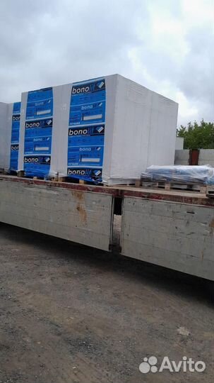 Газобетонные блоки с завода Бонолит