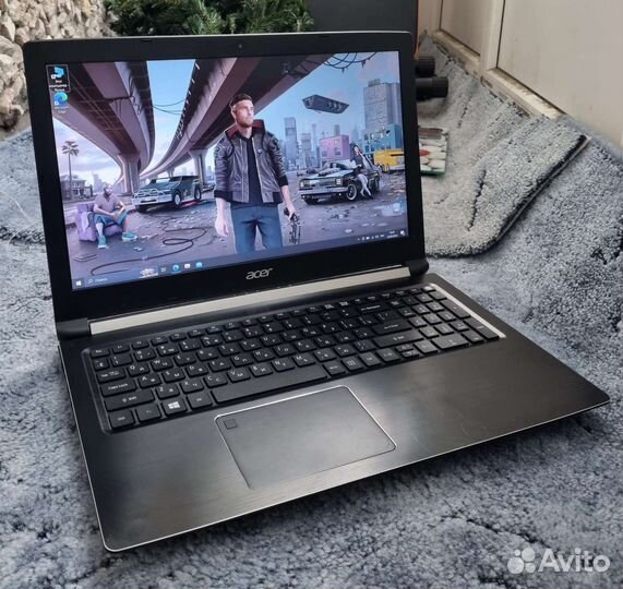 Игровой ноутбук Acer i5/GTX1050/ssd120