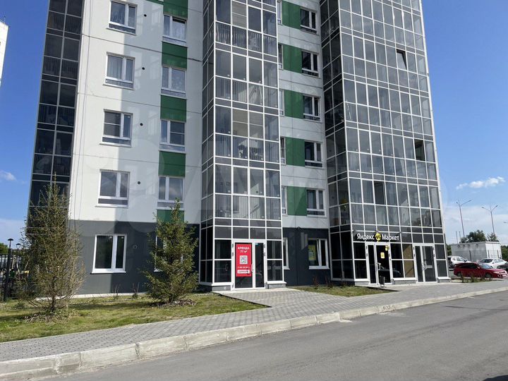 Коммерция 1 этаж свой вход 77 м²