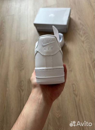 Кроссовки Nike AIR force 1 белые