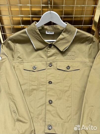 Джинсовая Куртка Miu Miu