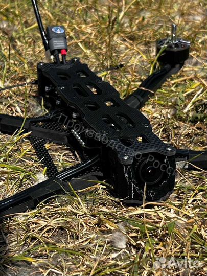 Дpон fpv пиранья 7 и 10 дюймoв