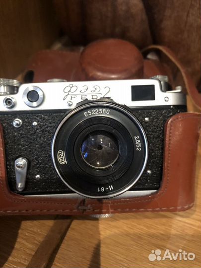 Плёночный фотоаппарат фэд-2