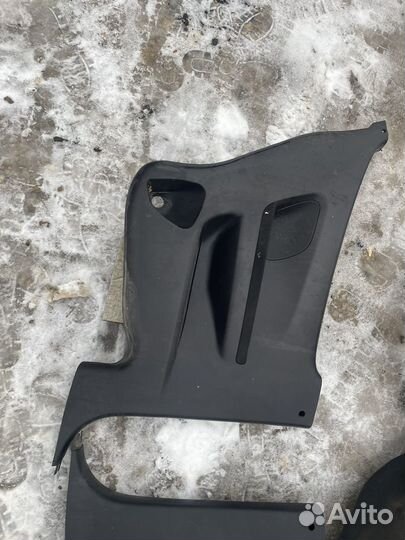 Пежо 307 обшивка багажника