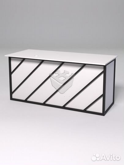 Стол двухтумбовый офисный С-07А 