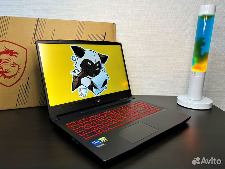 Игровой Ноутбук MSI RTX 3060/I5-12500H/16/512