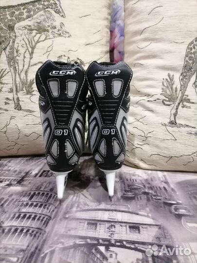 Коньки хоккейные детские ссм 31 размер