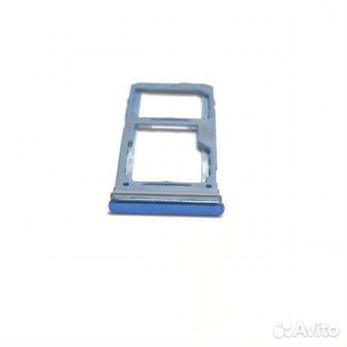 Лоток симкарты Samsung M52 синий