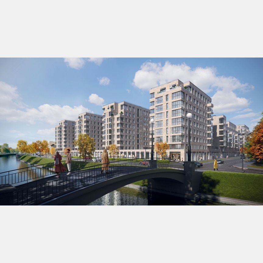 3-к. квартира, 89,2 м², 7/9 эт.