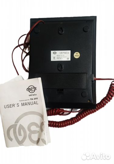 Стационарный телефон VEF TA-205