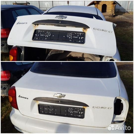 Крышка багажника Шевроле Ланос