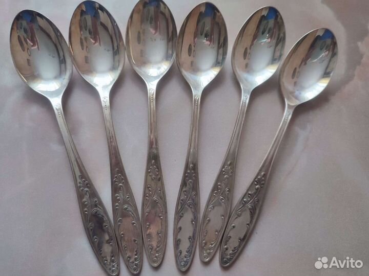 Ложки, вилки мельхиоровые