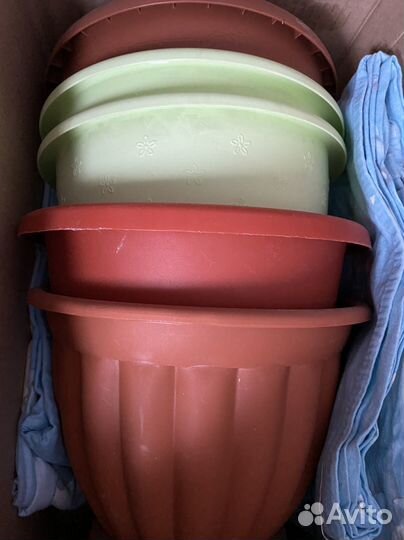 Вещи книги цветочные горшки