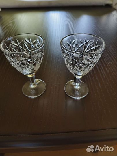 Хрустальные фужеры бокалы СССР