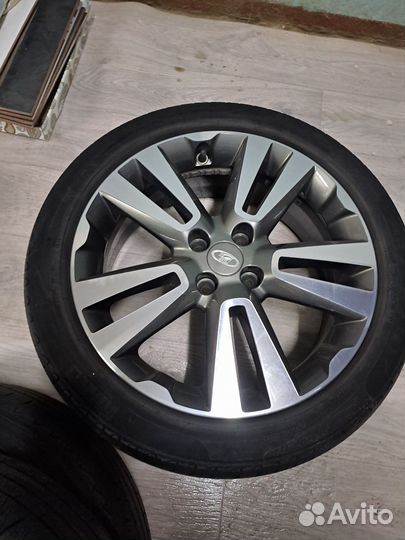 Оригинальные колеса Веста св Кросс R17