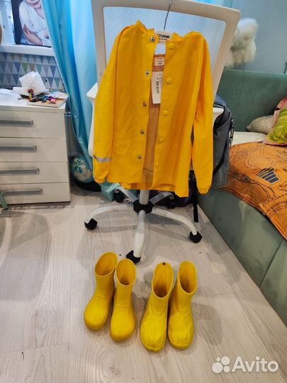 Куртка дождевик детская 122