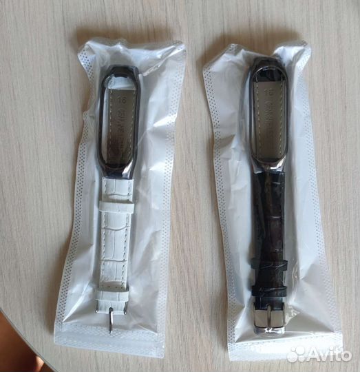 Кожаные ремешки для Mi Smart Band 4