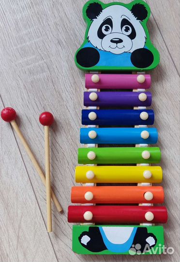 Развивающие игрушки металлофон