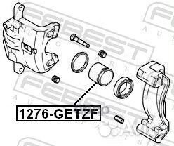 Поршень суппорта accent/getz 02- пер. 1276-getzf