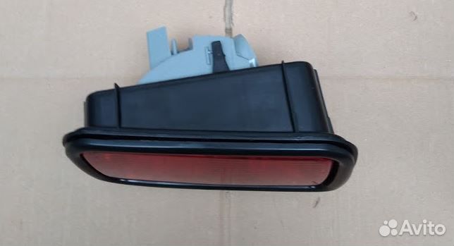 Фонарь В бампер mitsubishi lancer 03- С рамкой