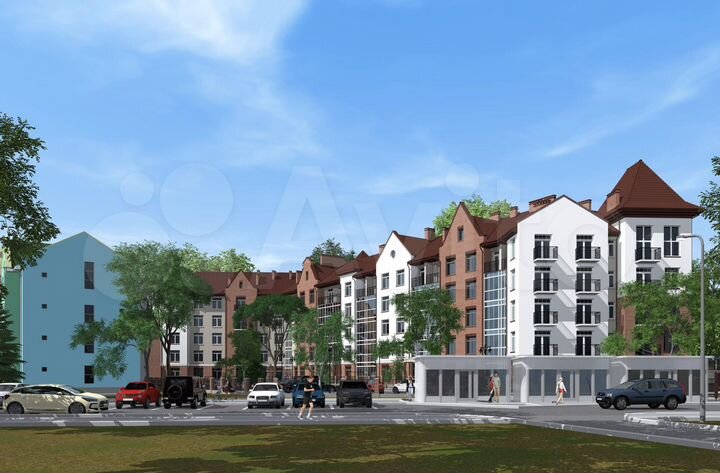 3-к. апартаменты, 85,9 м², 3/5 эт.