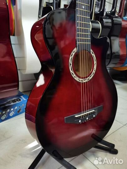 Гитара акустическая cowboy 3810C RDS в наличии