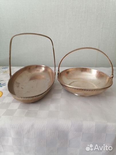 Антикварная посуда металл СССР