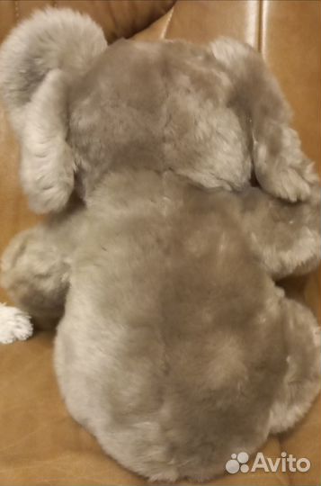 Мягкие игрушки слоник и котик