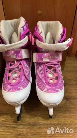 Коньки детские раздвижные 34 37