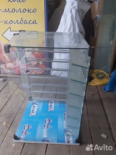 Стойка стеклянная