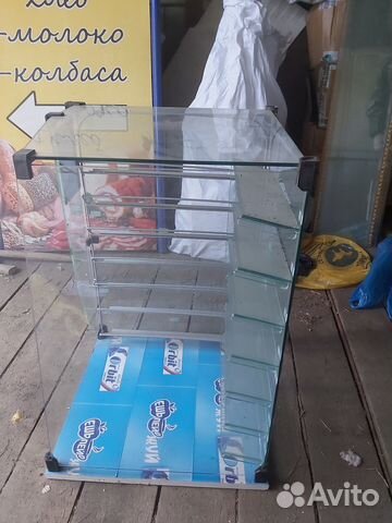 Стойка стеклянная