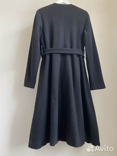 Авангардное шерстяное пальто кимоно Италия