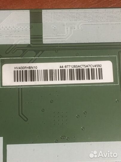 HV430fhbn10 t-con от Berg BLT-43DS2000