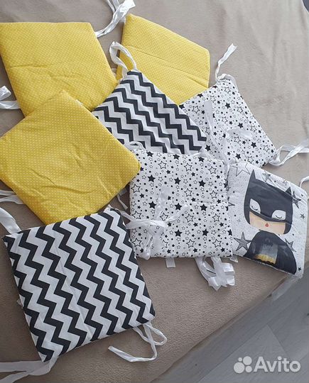 Бортики в детскую кроватку бу