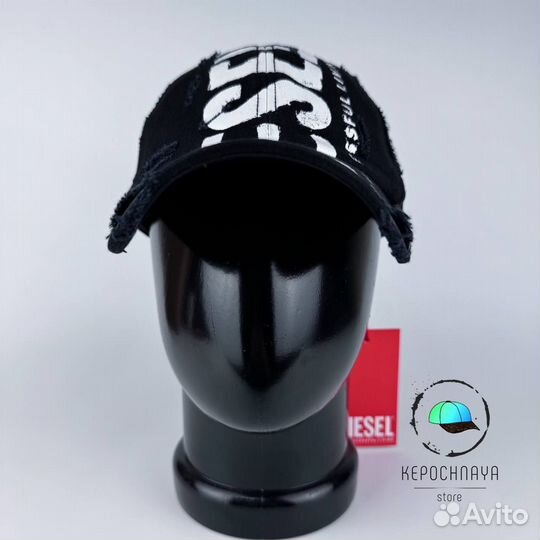 Кепка Diesel Джинсовая мягкая премиум