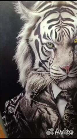 Стильные картины с крутыми тиграми