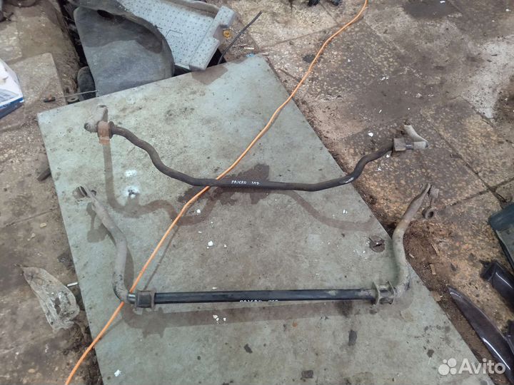 Стабилизатор перед зад mitsubishi pajero 2
